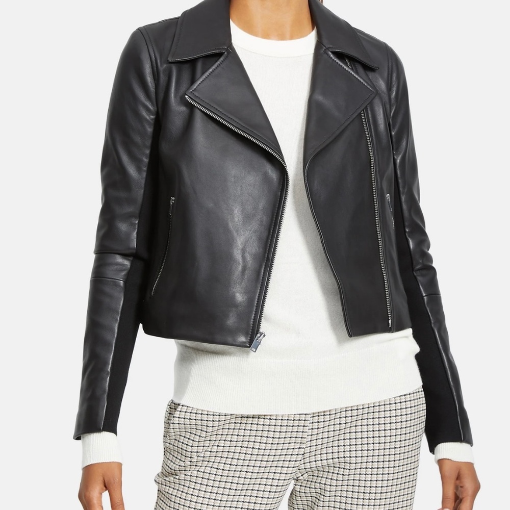 Theory leather jacket